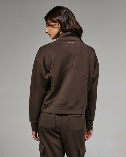 7Diamonds REV™ Crop Quarter-Zip Pullover