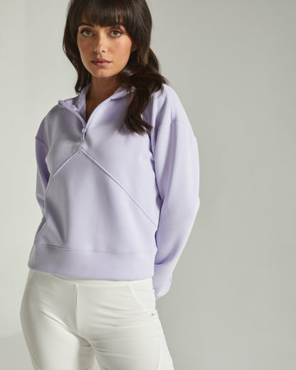7Diamonds REV™ Crop Quarter-Zip Pullover