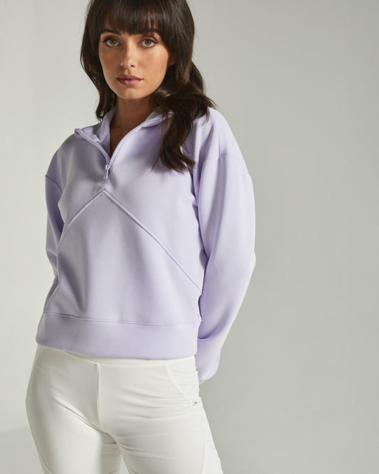 7Diamonds REV™ Crop Quarter-Zip Pullover