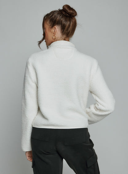 7Diamonds Cozy Quarter-Zip Pullover