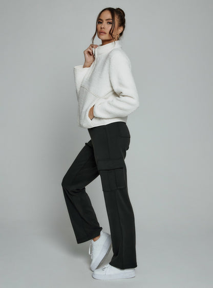 7Diamonds Cozy Quarter-Zip Pullover