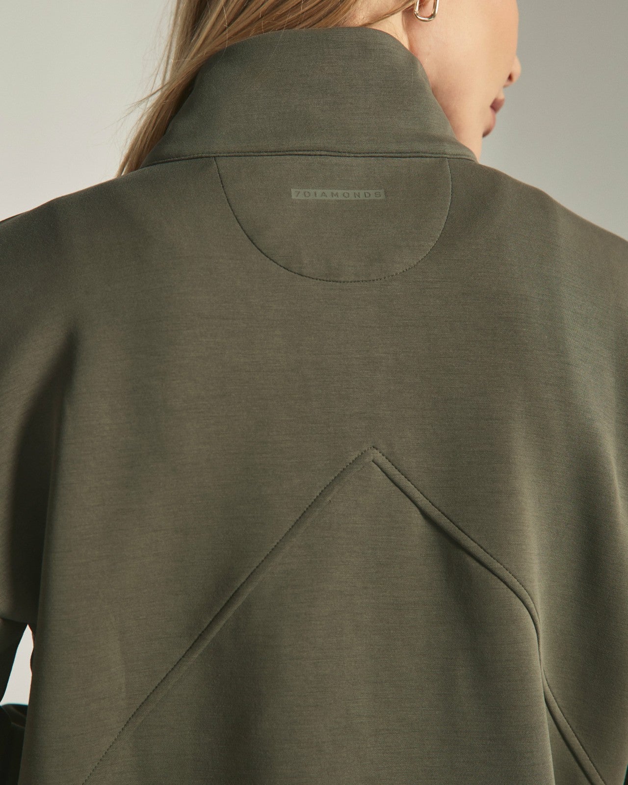 7Diamonds REV™ Crop Quarter-Zip Pullover