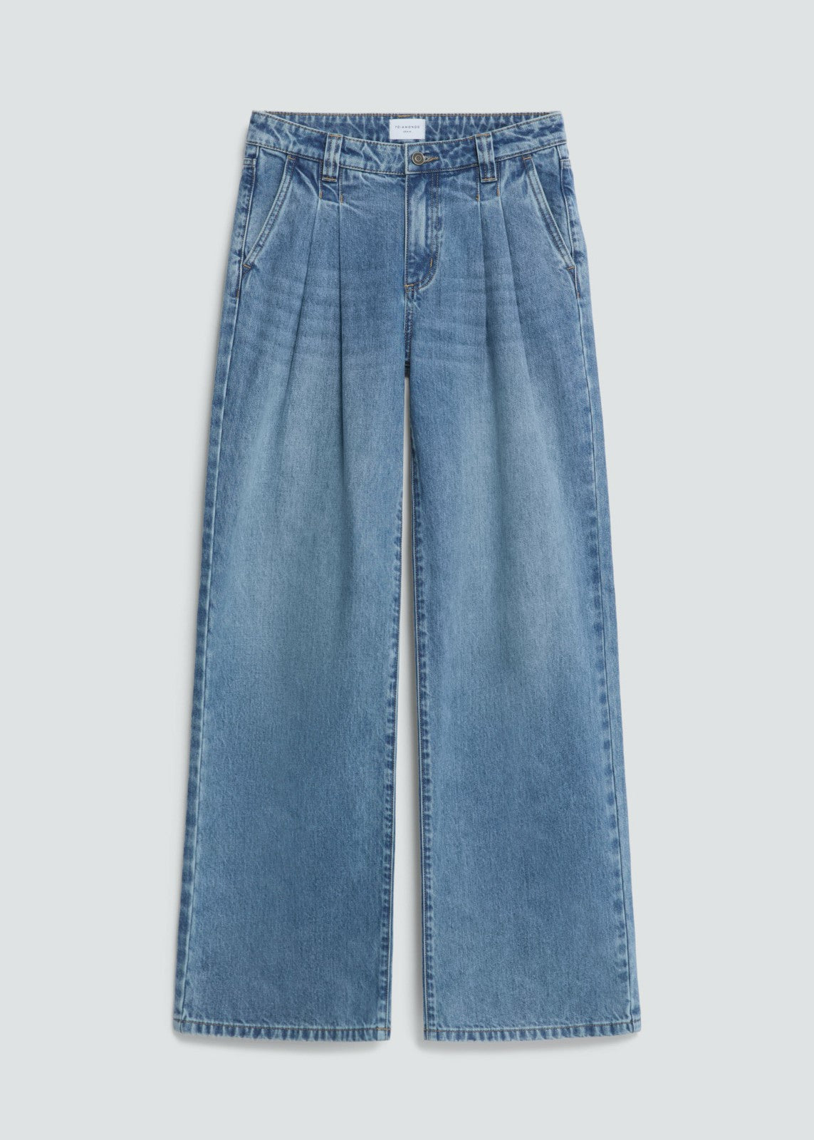 7Diamonds Jules Pleated Denim Trouser