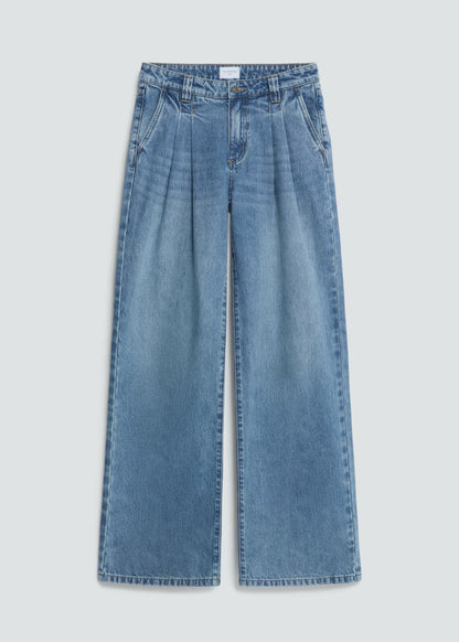 7Diamonds Jules Pleated Denim Trouser
