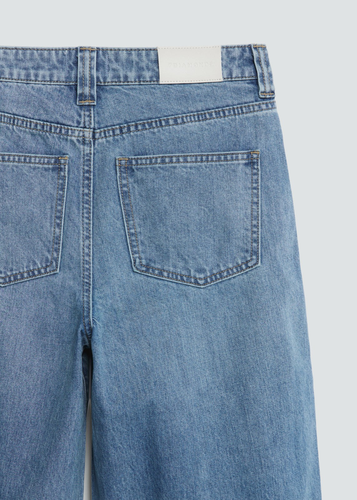 7Diamonds Jules Pleated Denim Trouser
