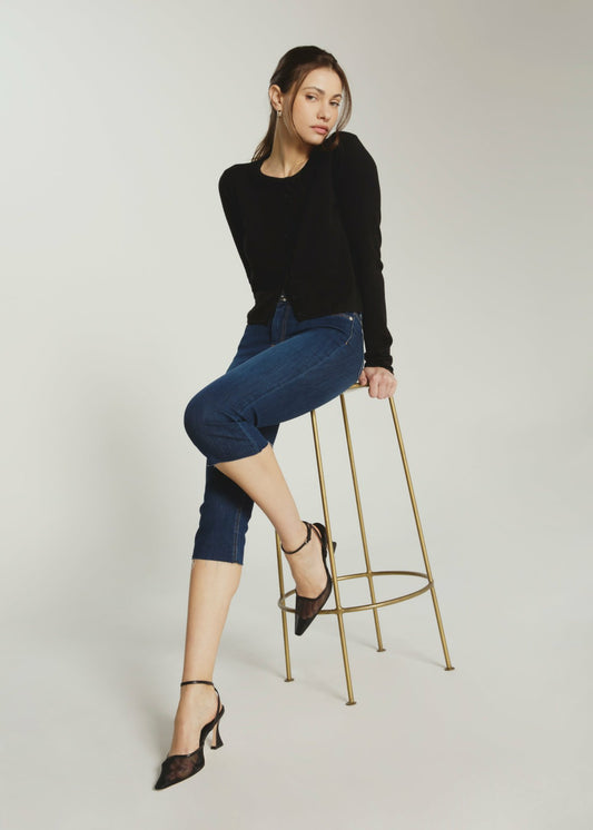 7Diamonds Coco Mid-Rise Capri