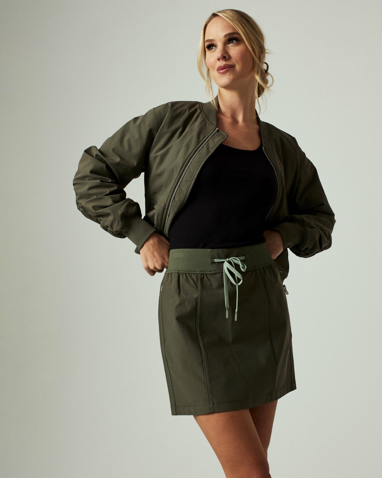 7Diamonds 7Diamonds Infinity Elastic Waist Skirt