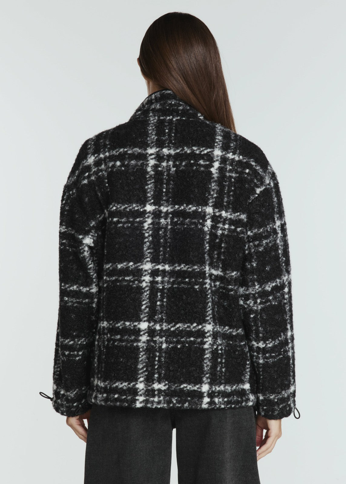 7Diamonds Naya Plaid Sherpa Jacket