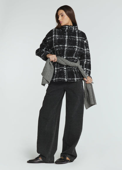 7Diamonds Naya Plaid Sherpa Jacket