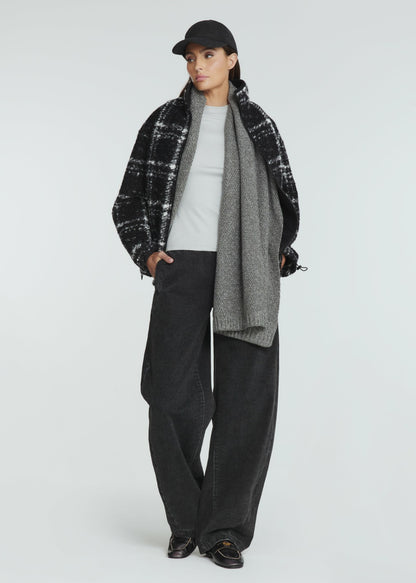 7Diamonds Naya Plaid Sherpa Jacket