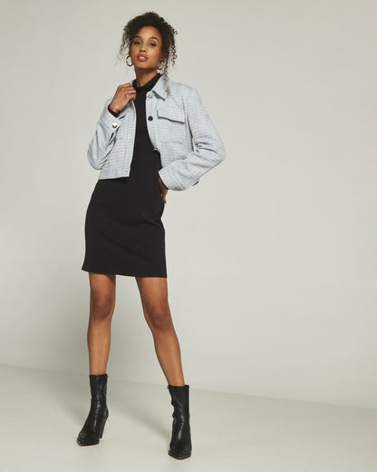 7Diamonds Olivia Crop Tweed Jacket