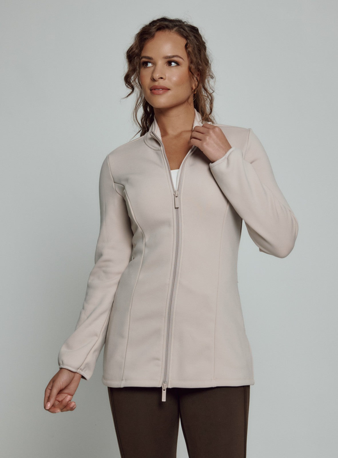 7Diamonds Julien Longline Full-Zip Jacket