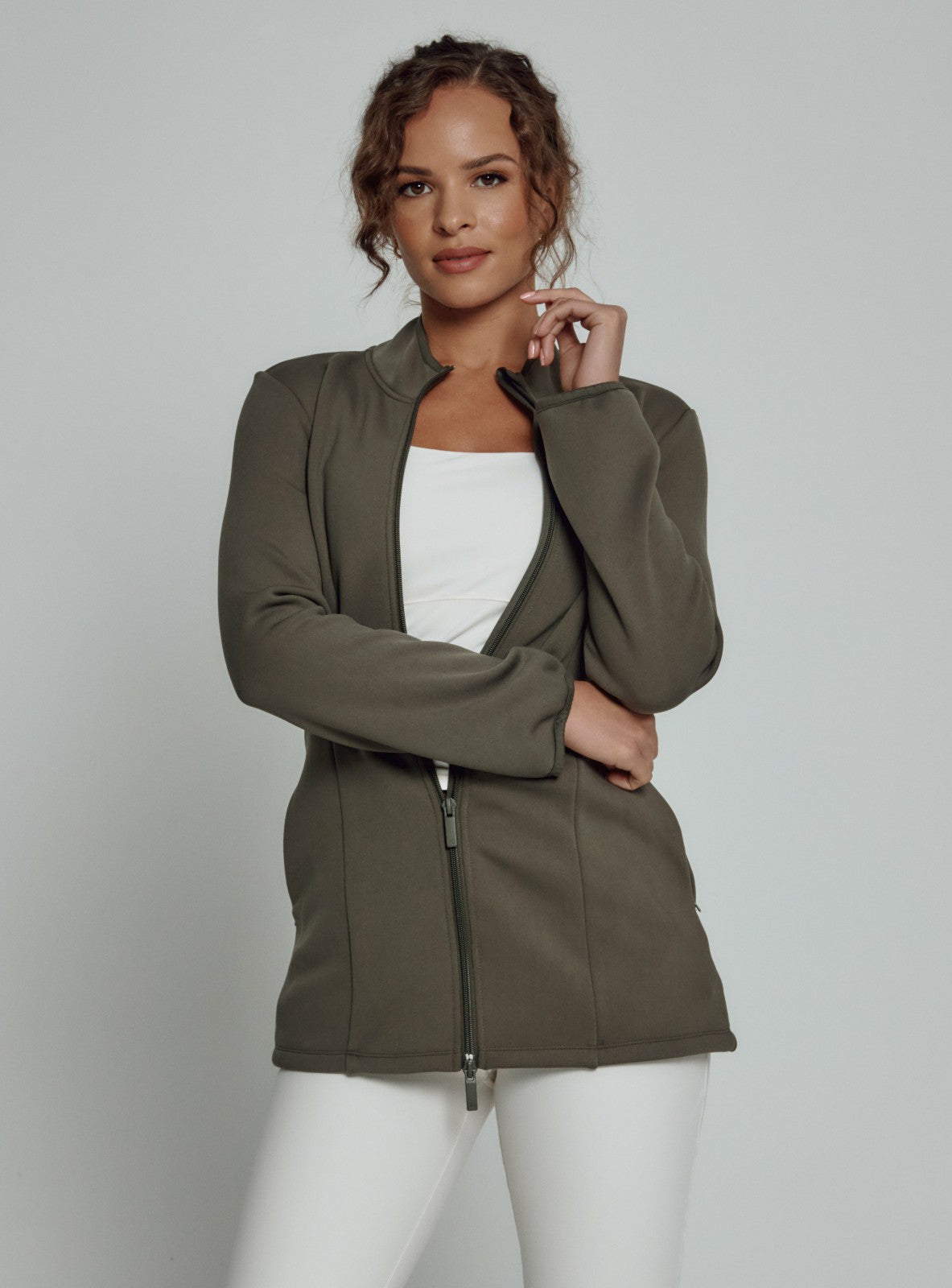 7Diamonds Julien Longline Full-Zip Jacket