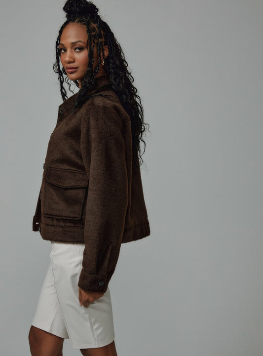 7Diamonds Harlow Brushed Overshirt