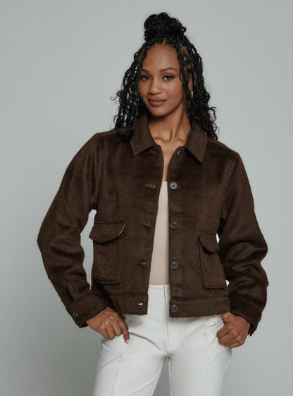 7Diamonds Harlow Brushed Overshirt
