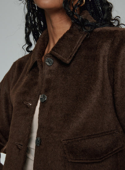 7Diamonds Harlow Brushed Overshirt