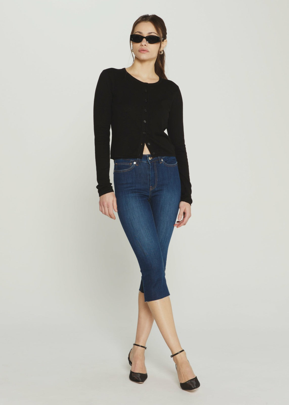 7Diamonds Mira Button Front Cardigan