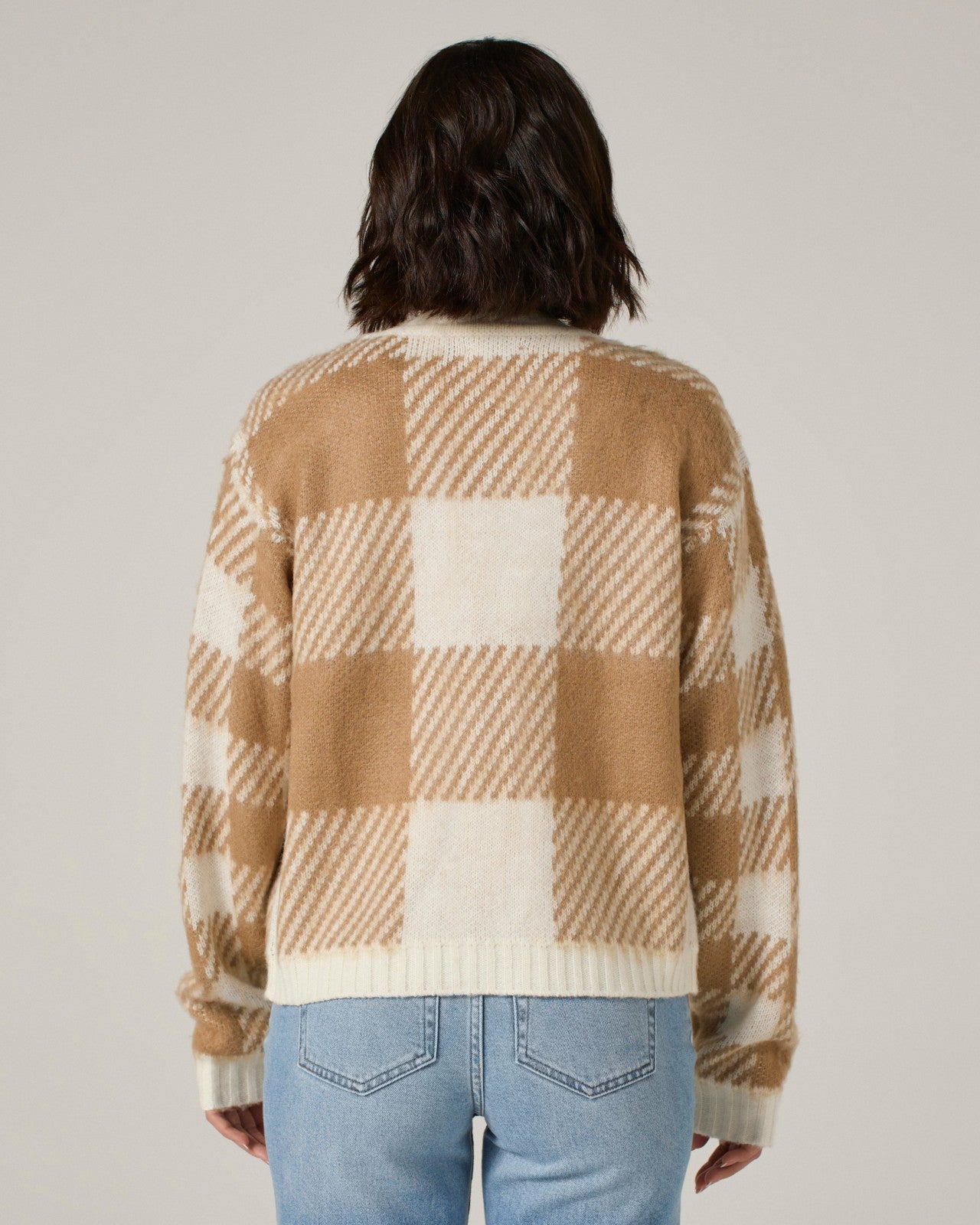 7Diamonds Harper Plaid Cardigan