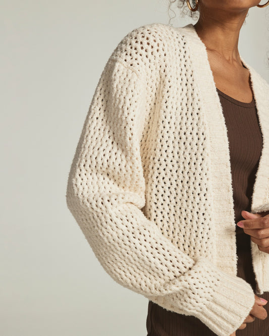 7Diamonds Tory Cropped Cardigan