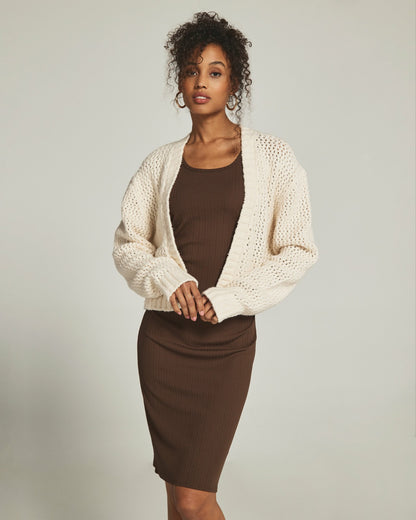 7Diamonds Tory Cropped Cardigan