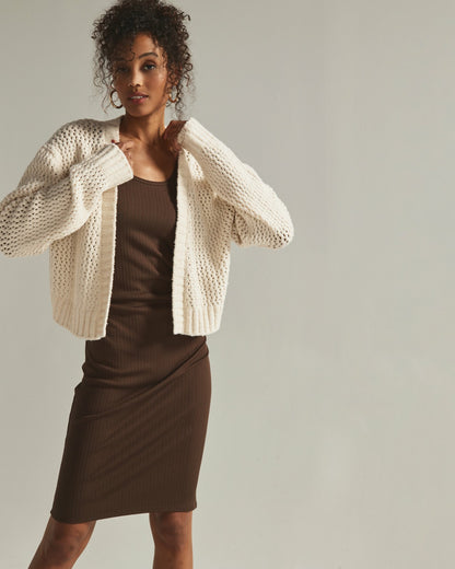 7Diamonds Tory Cropped Cardigan
