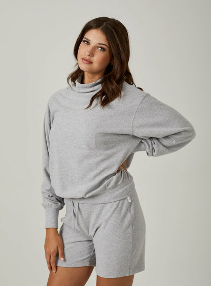 7Diamonds Generation™ Soft Mockneck Pullover