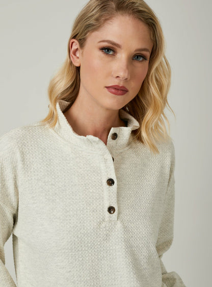 7Diamonds Restoration™ Button Pullover