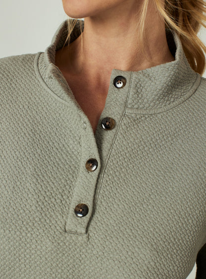 7Diamonds Restoration™ Button Pullover