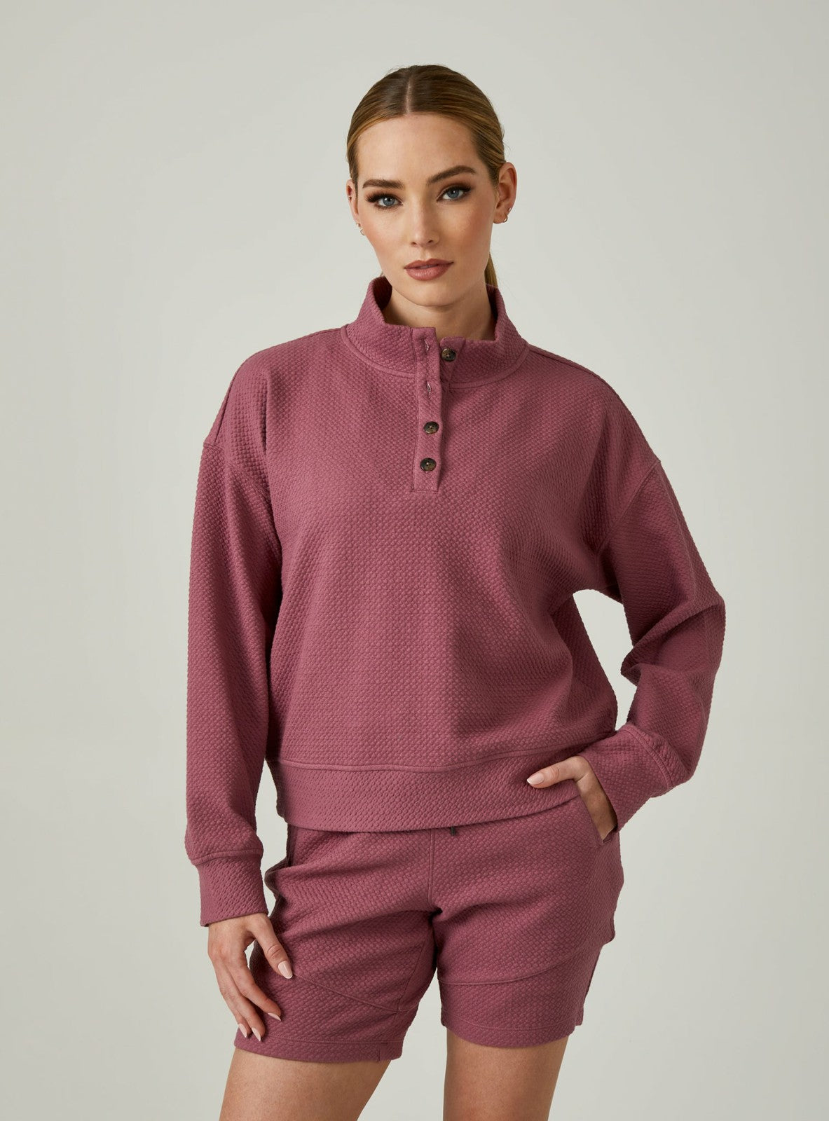 7Diamonds Restoration™ Button Pullover