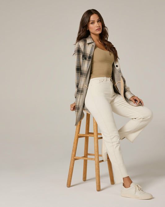 7Diamonds Generation Plaid Shacket