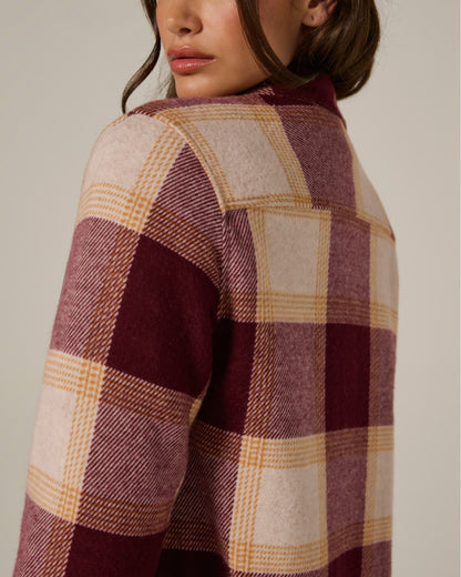 7Diamonds Generation Plaid Shacket