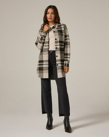 7Diamonds Generation Plaid Shacket