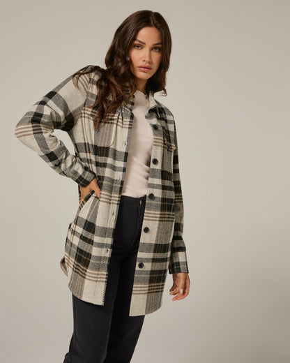 7Diamonds Generation Plaid Shacket