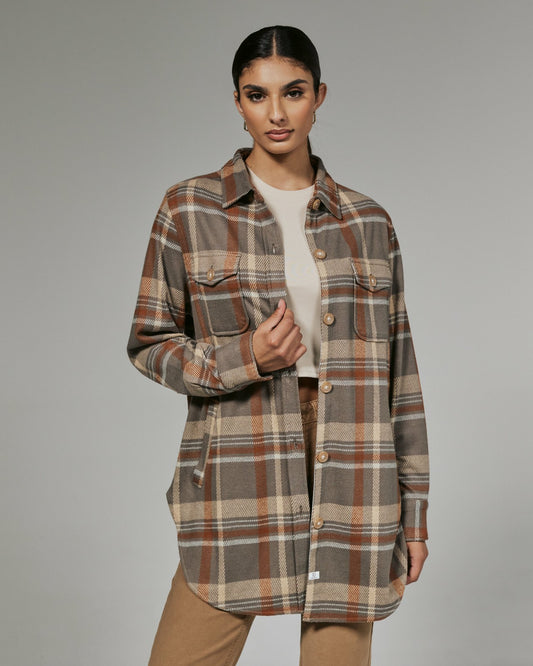 7Diamonds Generation Plaid Shacket