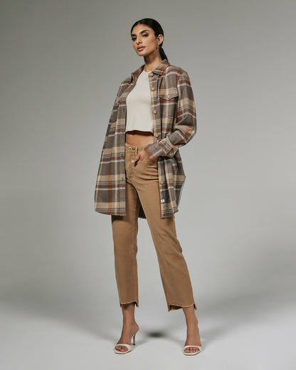 7Diamonds Generation Plaid Shacket