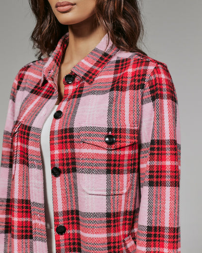 7Diamonds Generation™ Plaid Shacket