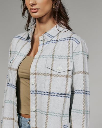 7Diamonds Generation™ Plaid Shacket