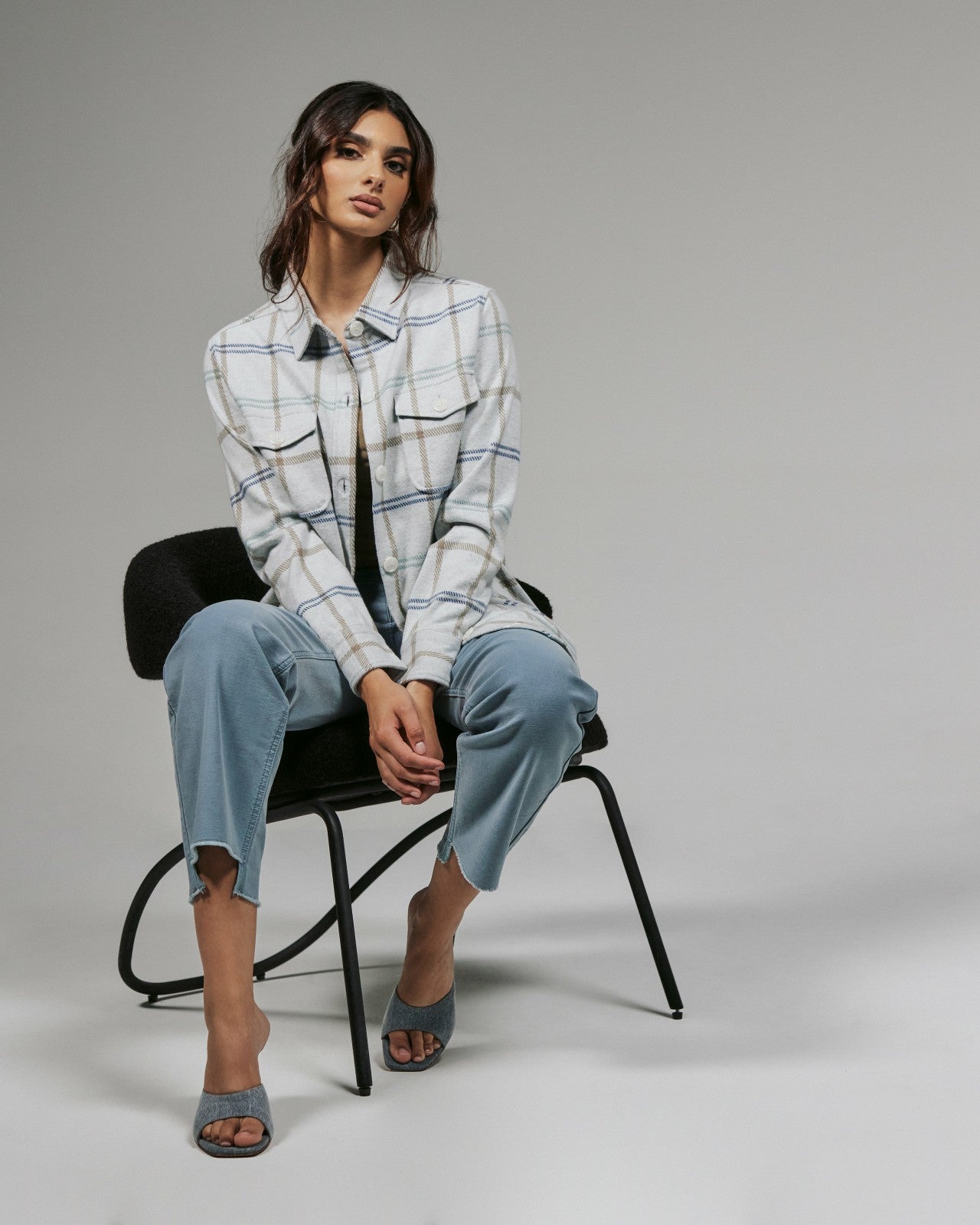 7Diamonds Generation™ Plaid Shacket