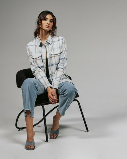 7Diamonds Generation™ Plaid Shacket