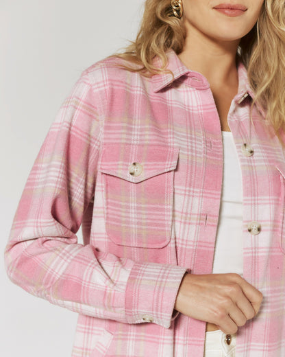 7Diamonds Generation™ Plaid Shacket