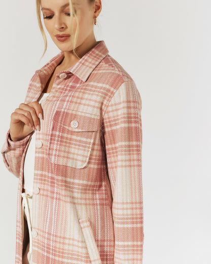 7Diamonds Generation™ Plaid Shacket