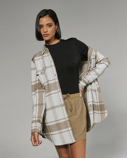7Diamonds Generation™ Plaid Shacket
