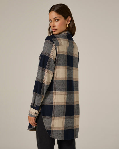 7Diamonds Generation™ Plaid Shacket