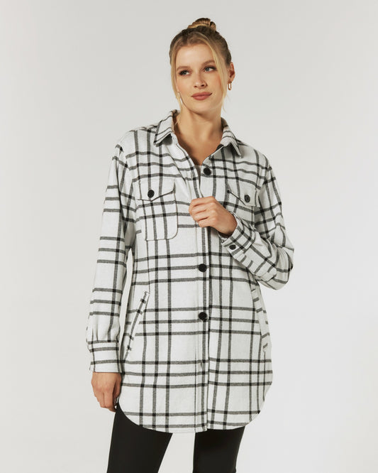7Diamonds Generation™ Plaid Shacket