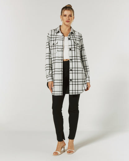 7Diamonds Generation™ Plaid Shacket