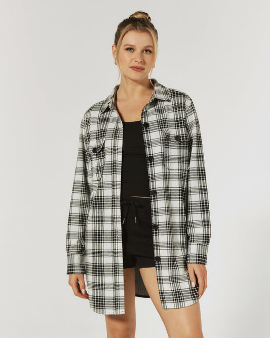 7Diamonds Generation™ Plaid Shacket