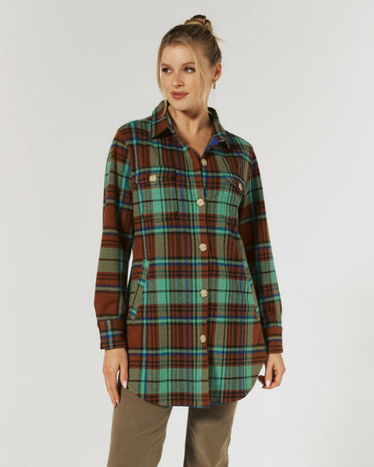 7Diamonds Generation™ Plaid Shacket