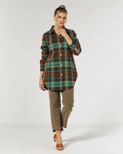 7Diamonds Generation™ Plaid Shacket