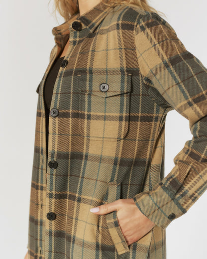 7Diamonds Generation™ Plaid Shacket