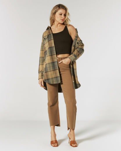 7Diamonds Generation™ Plaid Shacket